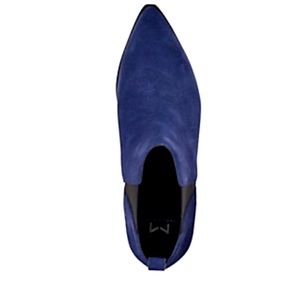 Marc Fisher Chelsea Booties in Navy